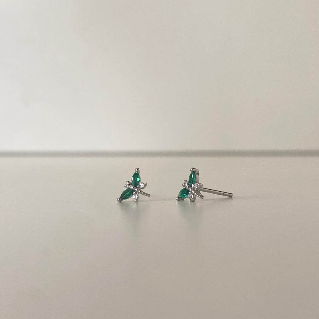 DRAGONFLY SILVER EARRINGS