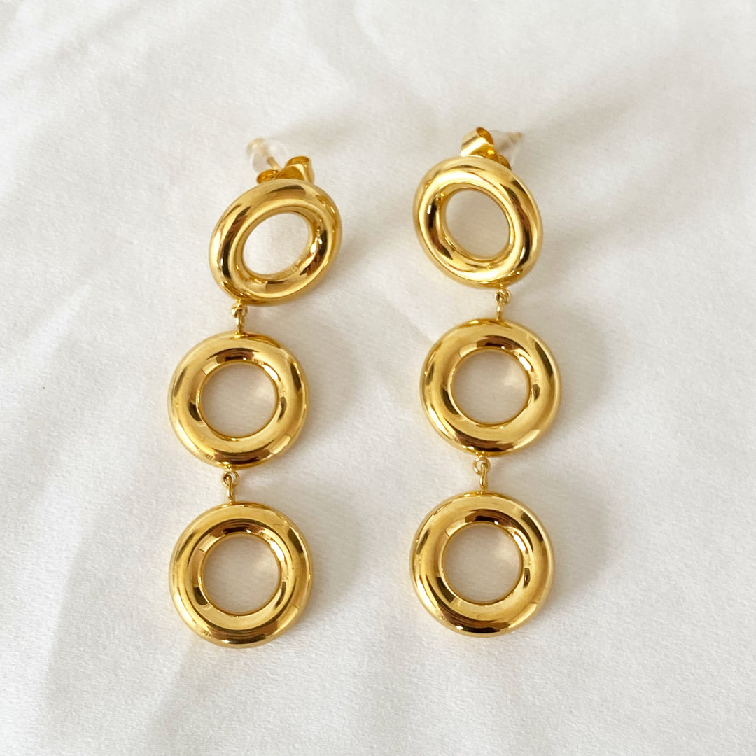 CORNELIA GOLD EARRINGS