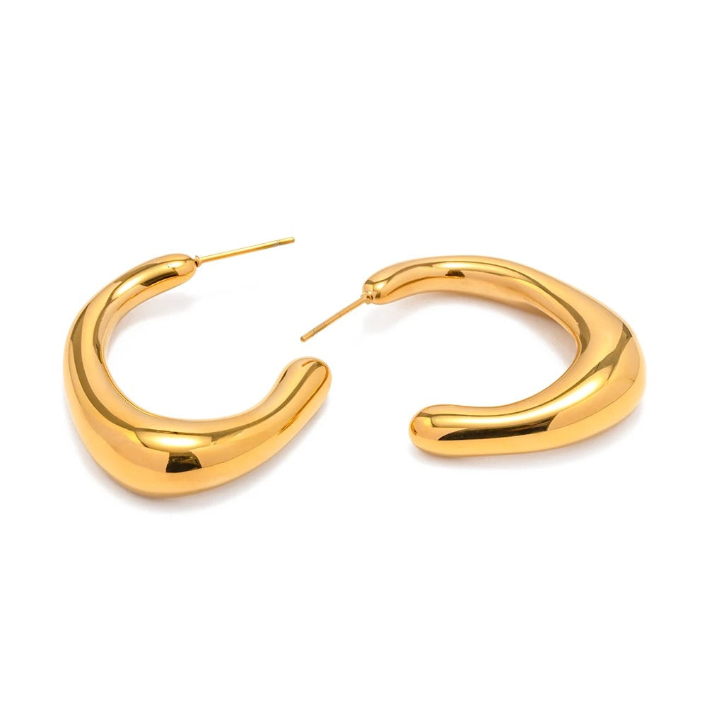 JACKLYN GOLD EARRINGS